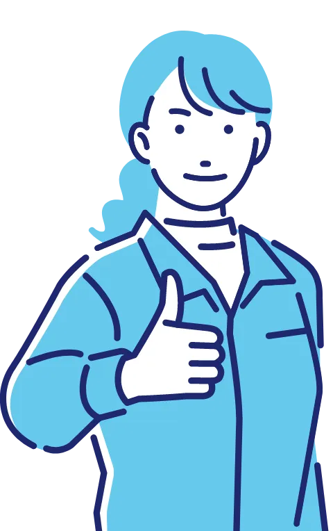 女性のイラスト